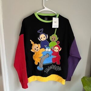 Cakeworthy Teletubbies Sweatshirt size medium NWT